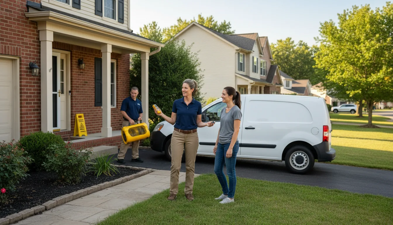 Water restoration image for Fire And Smoke Damage Restoration in Bowerston, OH